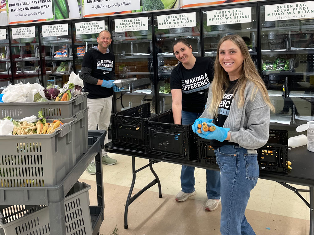 Oshkosh Corporation team members participating in Good to Give Back month 2025