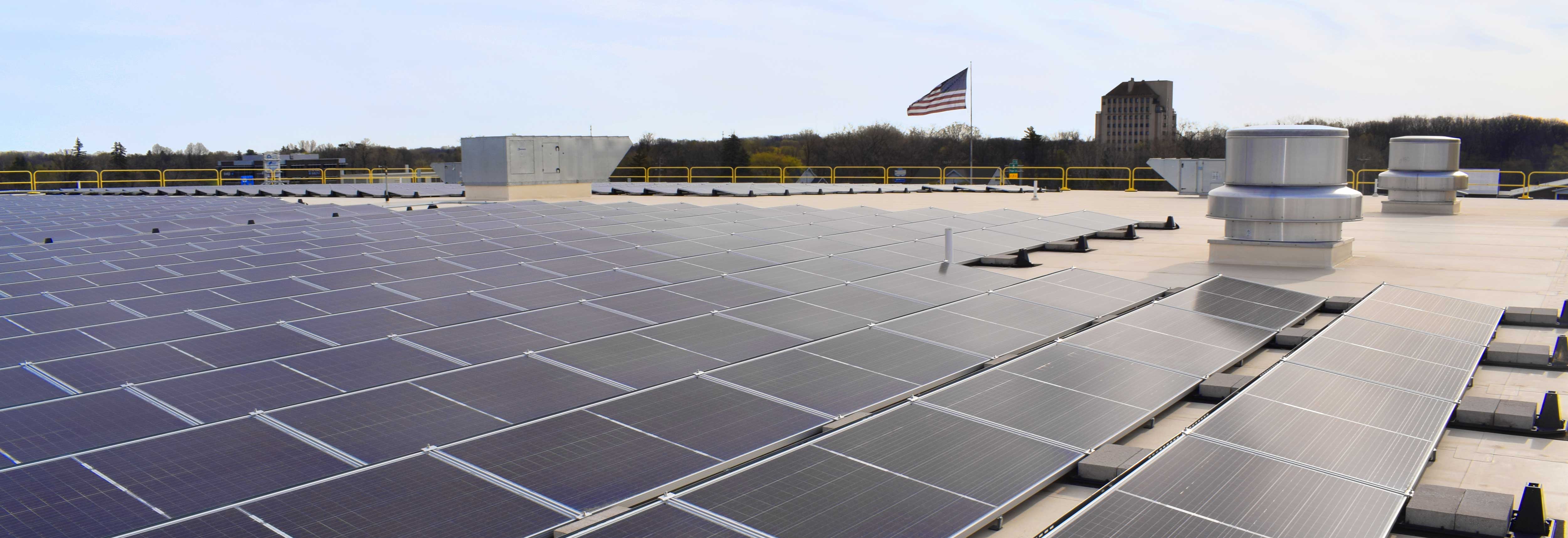 Pierce solar array image