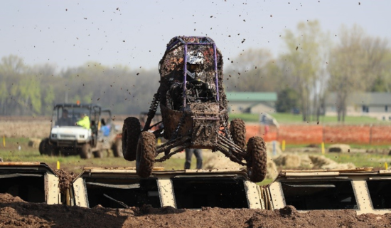 Baja vehicle competing in the endurance event
