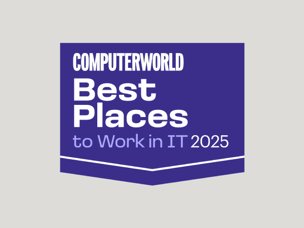 Purple Computerworld Best Places to Work in IT 2025 award logo